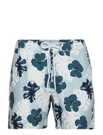 Borg Print Swim Shorts Patterned Björn Borg
