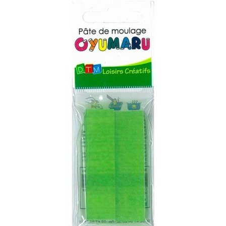 Modellera - OYUMARU - 2 block - Grön - Återanvändbar - Från 6 år