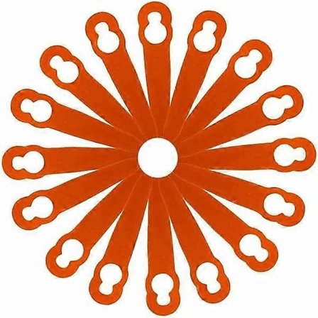 100 plastblad för STIHL Polycut 2-2 FSA 45 grästrimmer