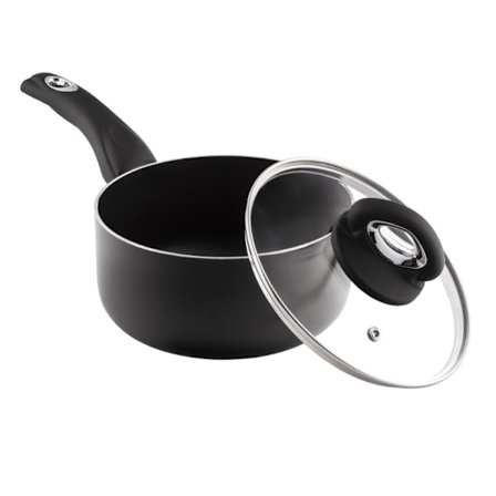 Black Diamond Non-Stick Kastrull & Glaslock 18cm One Size One