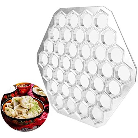 Dumpling Maker Vareniki Og Dumplingform Med 37 Huller Russisk Ukraine Vareniki Pelmeni Ravioli Maker Metalform