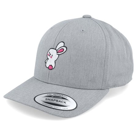 Kinder Kiddo Cap - Grau adjustable Cap - Kinder Little Cute Bunny Grey Adjustable @ Hatstore