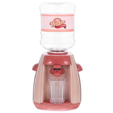 Leke Vannautomat Leketøy for Barn - Simulert Vannautomat Leketøy Batteridrevet Mini Vannfontene Leketøy