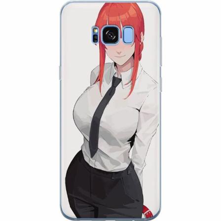 Samsung Galaxy S8 Genomskinligt Skal Makima Chainsaw Man