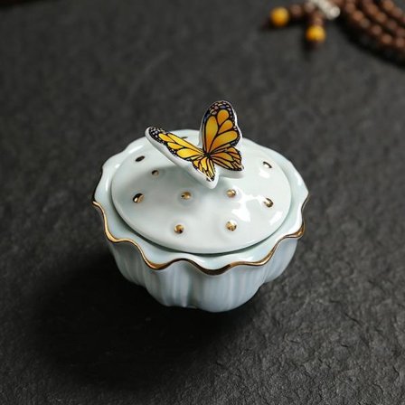 Butterfly Tea Jar Keramiska burkar 6 6