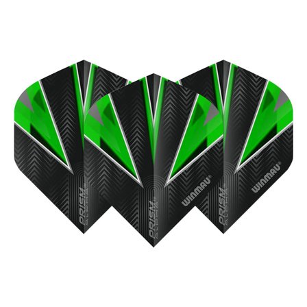 Winmau Prism Alpha Green Dart Flights | Winmau.com