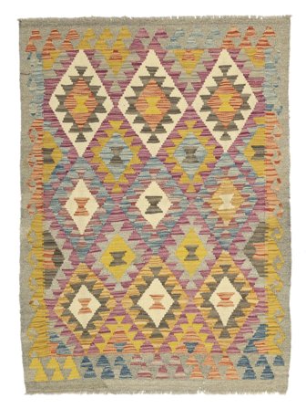 Kilim Afghan Old Style Rug Oriental Brown/Orange (Wool, Afghanistan)