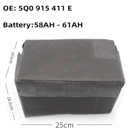 5Q0915411E Uusi akun kotelon lokeron kiinnike suojakotelo VW Golf 7 Jetta Polo Skoda Octavia 2 3 Audi Q2 2009-2017 5Q0915411D