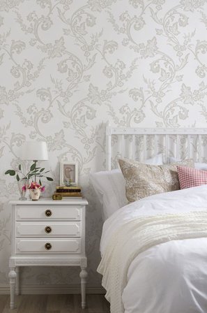 Duro Johannelund 386-02 Tapet Duro 1900 Beige, Färg & tapeter