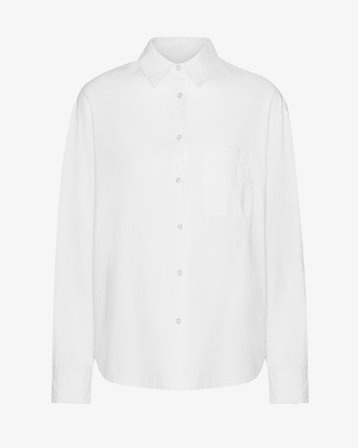 Organic Oversized Shirt - Optical White XL