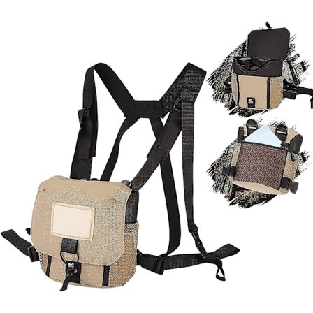 Binocular Bag Case With Harness, Binoculars Chest Pack Bag