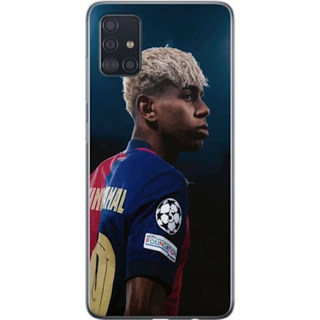 Kompatibelt Mobildeksel til Samsung Galaxy A51 Lamine Yamal - Barcelonas Wonderkid i Fokus