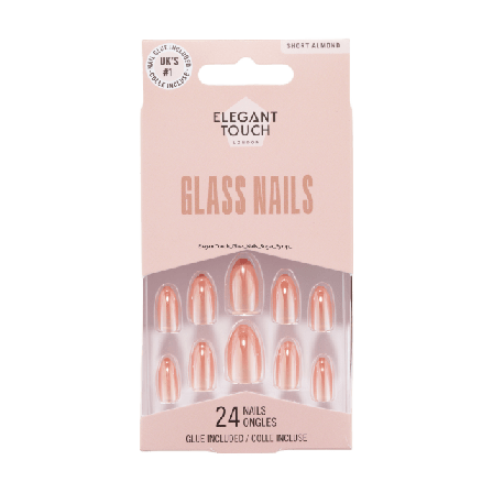 Elegant Touch Glass Nails Sugar Syrup Lösnaglar & dekoration Unisex 2 G