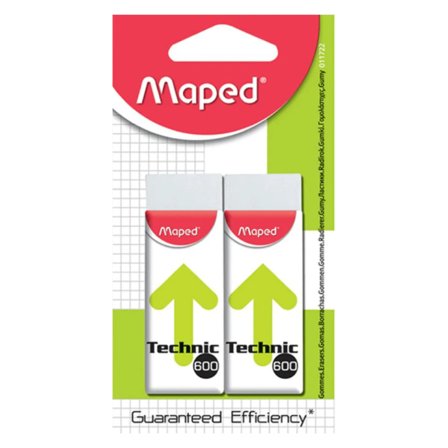 Radiergummi Technic 600 2er-Pack