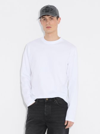 Holzweiler Regular Long Sleeve - White - Men's - L