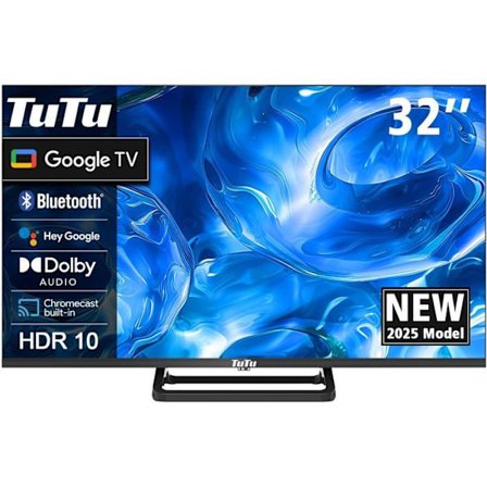 Smart TV TuTu TUG32HQ1C 32 Tum WiFi Bluetooth Triple Tuner