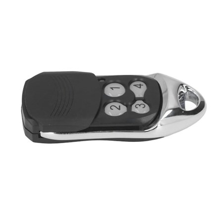 433 MHz fjernkontroll for garasjeportåpner, nøkkelring, 100 m, KLB