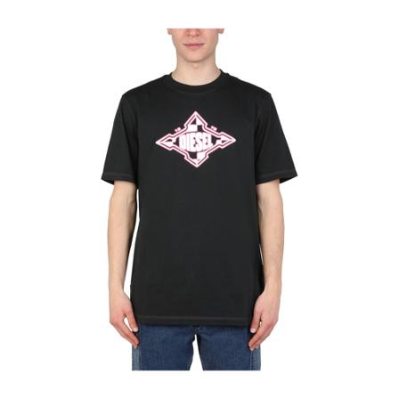 Diesel T-Shirts Sort, Herre
