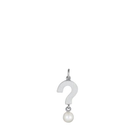 Jane Kønig ROW | Pearl Pendant | Silver Grå, Dame Halskæder, Størrelse: ONE Size