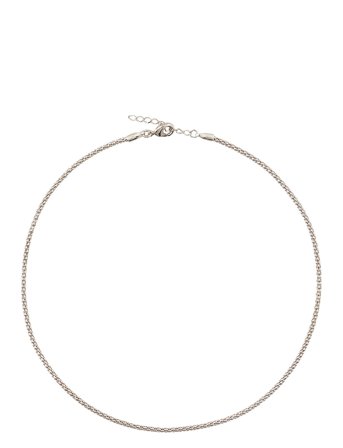 Caroline Svedbom Petite Rope Necklace - Silver - ONE SIZE