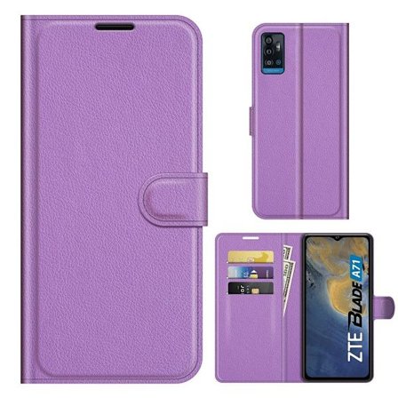Classic ZTE Blade A71 fodral - Lila