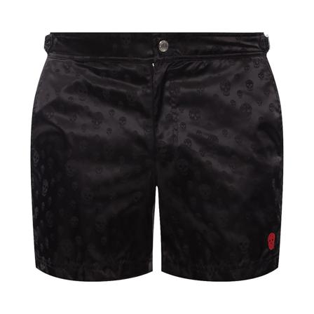 Alexander McQueen Short Shorts Sort, Herre