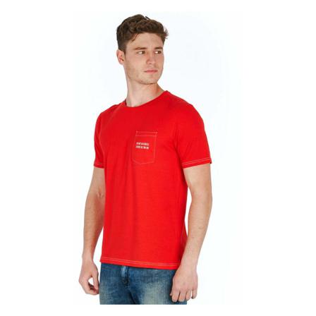 Jeckerson, Jeckerson Red Cotton T-Shirt Rood, Heren, Maat:M,print