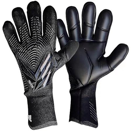 Målmandshandsker til unge og voksne, målmandshandsker til børn med fingerbeskyttelse black Bxz