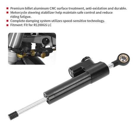 Moottoripyörän ohjausiskunvaimennin vakain turvallisuuden säätö lisävaruste sopii R1200GS LC:lle