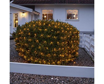 Star Trading Ljusnät Golden Warm White 160 Lampor - Ljusnät med 160 st LED-lysdioder