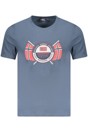 Norway 1963 T-shirt Maniche Corte Uomo Blu