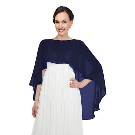 Iltapuku Huivi Pitkä huivi NAVY BLUE