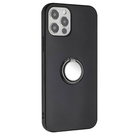 IPhone 12 Pro Max skal med en ring - Svart