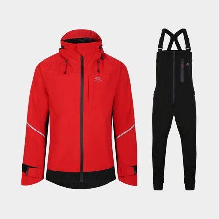 Zeilpak Typhoon TX-3 Coast, Red + Black, unisex, Small