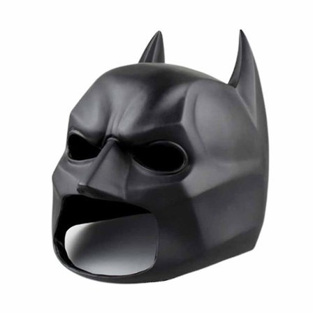 Batman Fuld Maske Med Hætte The Dark Knight Rises Latex Hjelm Voksen Cosplay Prop G