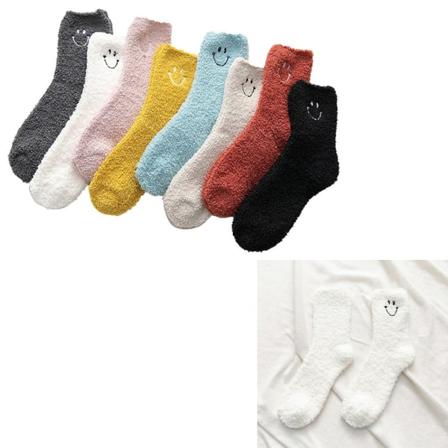 10 par korallfleece sokker damer vinter nye plus fleece