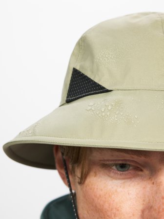 Klättermusen Mördöll WP Bucket Hat Unisex - Silver Green - L