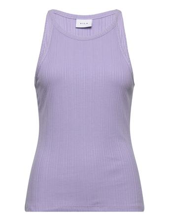 Viathalia New Strap Top Purple Vila