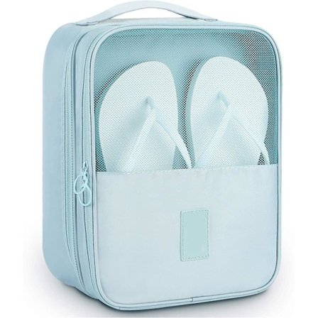 Skobag - Skobag rommer sko for reise og daglig bruk Oppbevaringspose Toalettveske Reiseveske med opphengskrok, Vannbestandig sminke Kosmetikkveske Tr