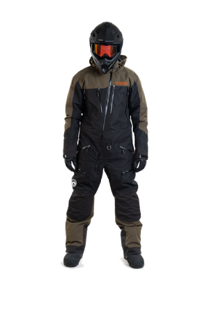 Anzug Jethwear Venture (2025) S.A.F.E Olivgrün/Orange L