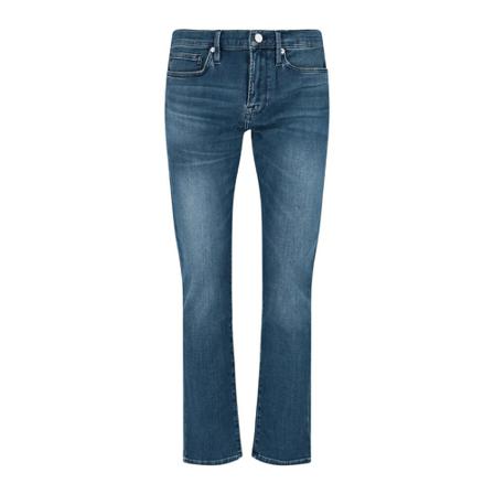Frame, Straight Jeans Blauw, Heren, Maat:W34
