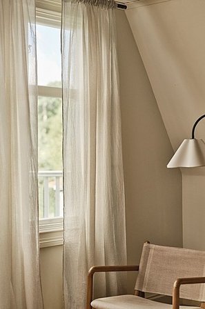 Jotex - Multifunctioneel Gordijn 2-pak Grijs Grijs - LAYER - Koop Multifunctionele gordijnen bij Jotex