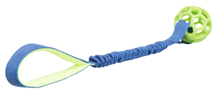 Trixie - Bungee Tugger med boll, ø 9/48 cm - Hund - Hundeleker & spill - Tyggeleker & tau - ZOO.no