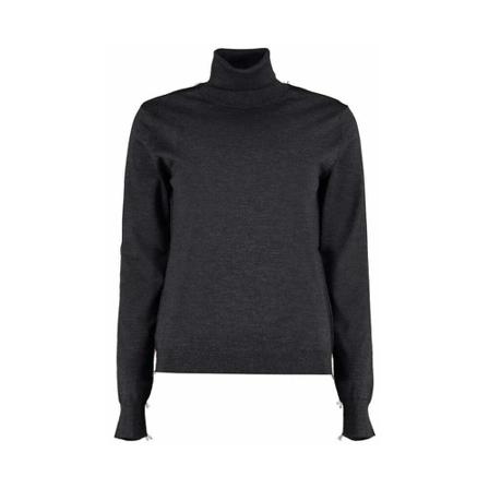 Maison Margiela Strik Grå, Dame Rullekraver