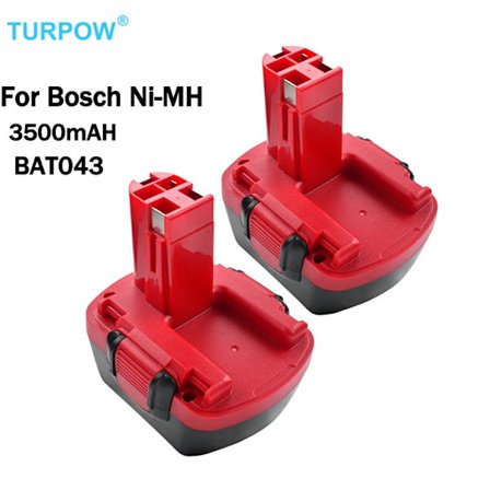 12V Bosch 3500mAH Ni-MH 12 voltin ruuvitaltan akku BAT043 BAT045 BAT046 2607335273 2607335274 PSR
