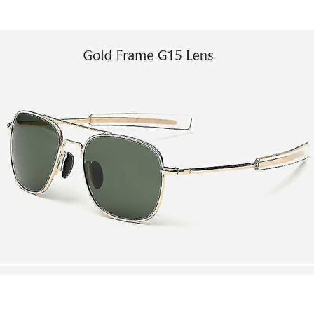 Mote Svarte Amerikanske Hær Militære Polariserte Pilot Solbriller Herre Merke Amerikansk Optisk Polariserte Solbriller Oculos De Sol