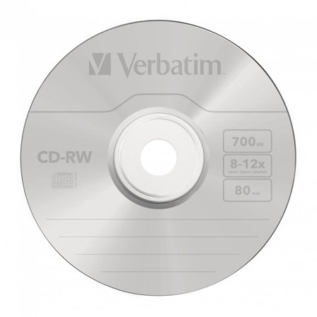 Verbatim 10 x CD-RW - 700 MB 8x - 12x - CD-eske