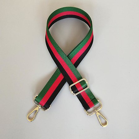 Ersättningsrem för handväska, crossbody, axelrem, randig ersättningsrem