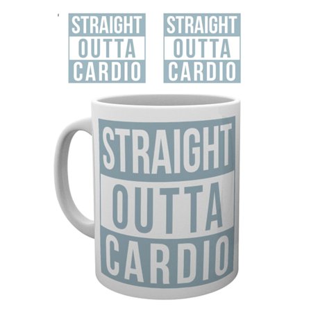 Gym - Straight Outta Cardio - Mugg