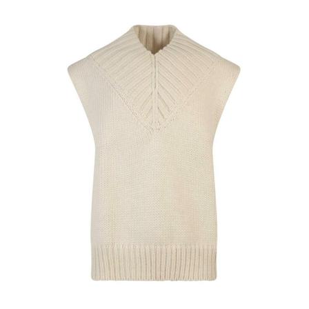 Jil Sander, Vests Beige, Heren, Maat:M,wol